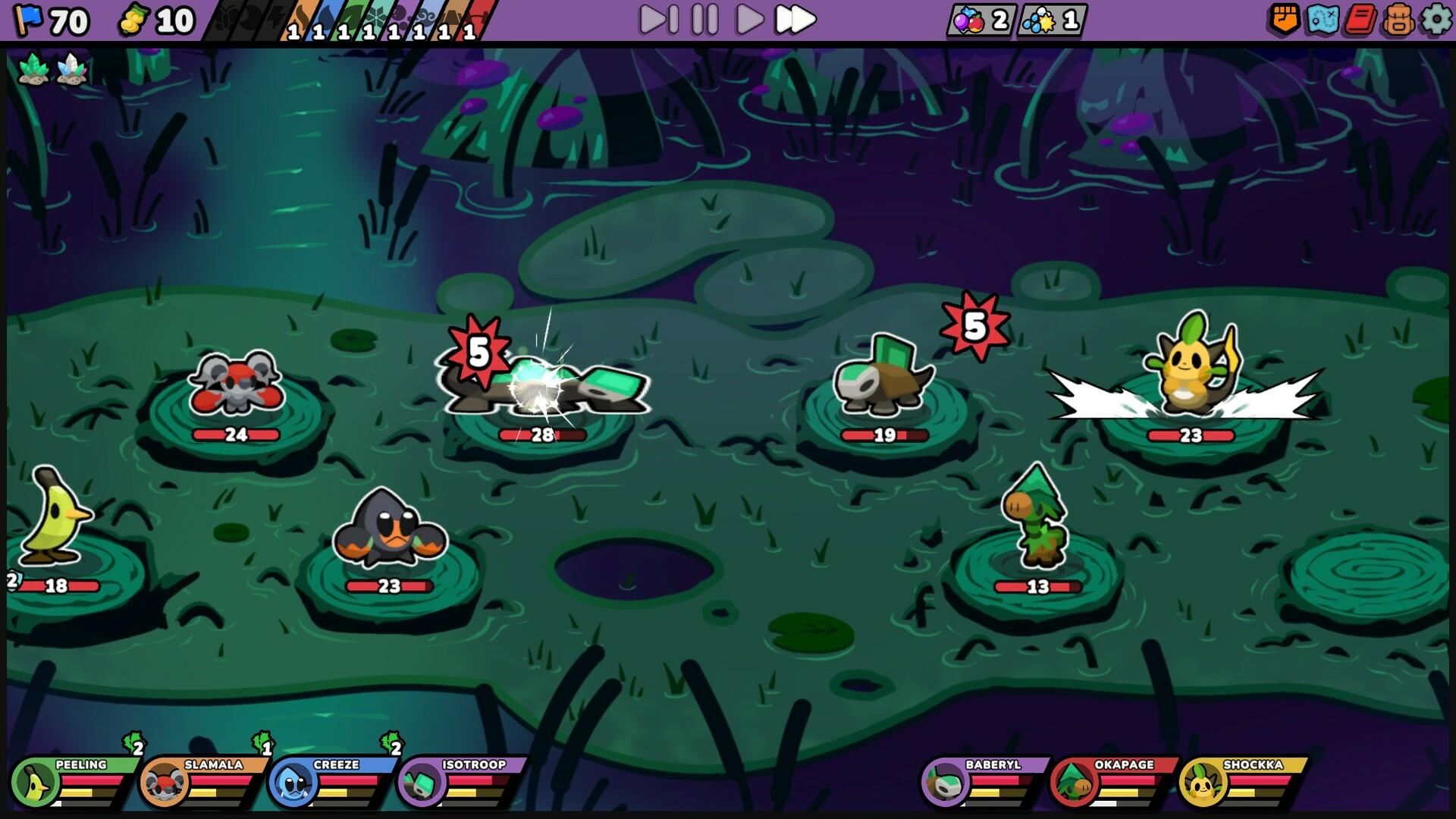 Kādomon: Hyper Auto Battlers screenshot game