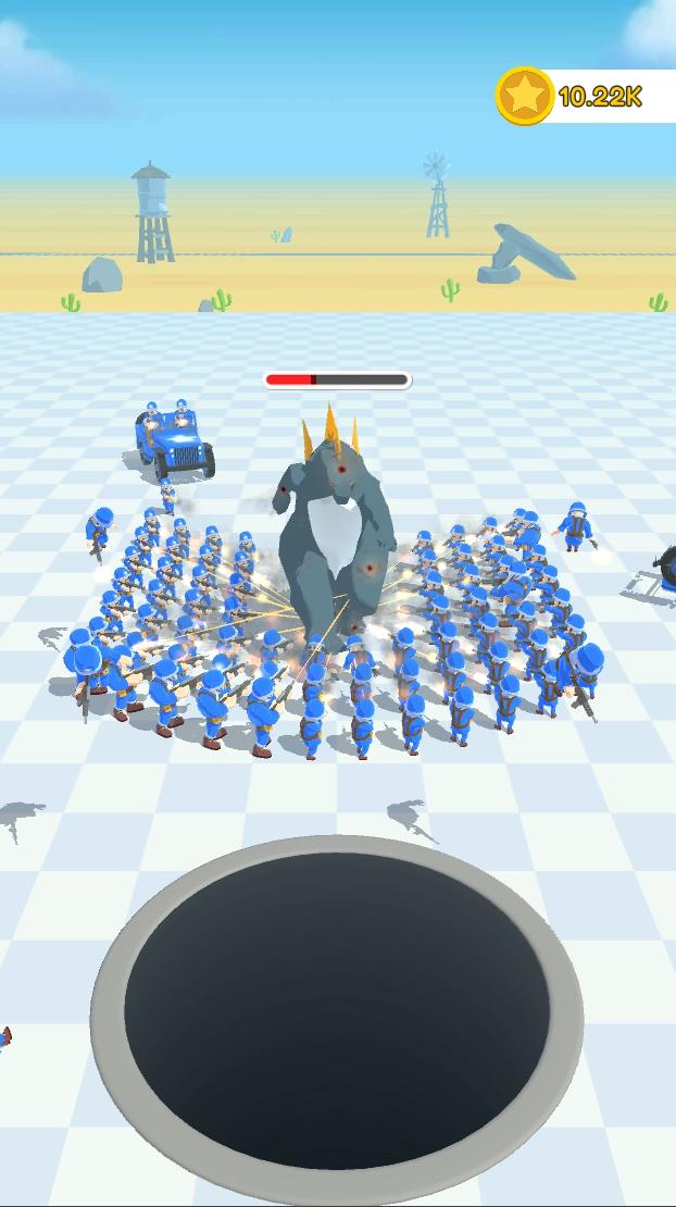 Captura de Tela do Jogo Crowd Attack