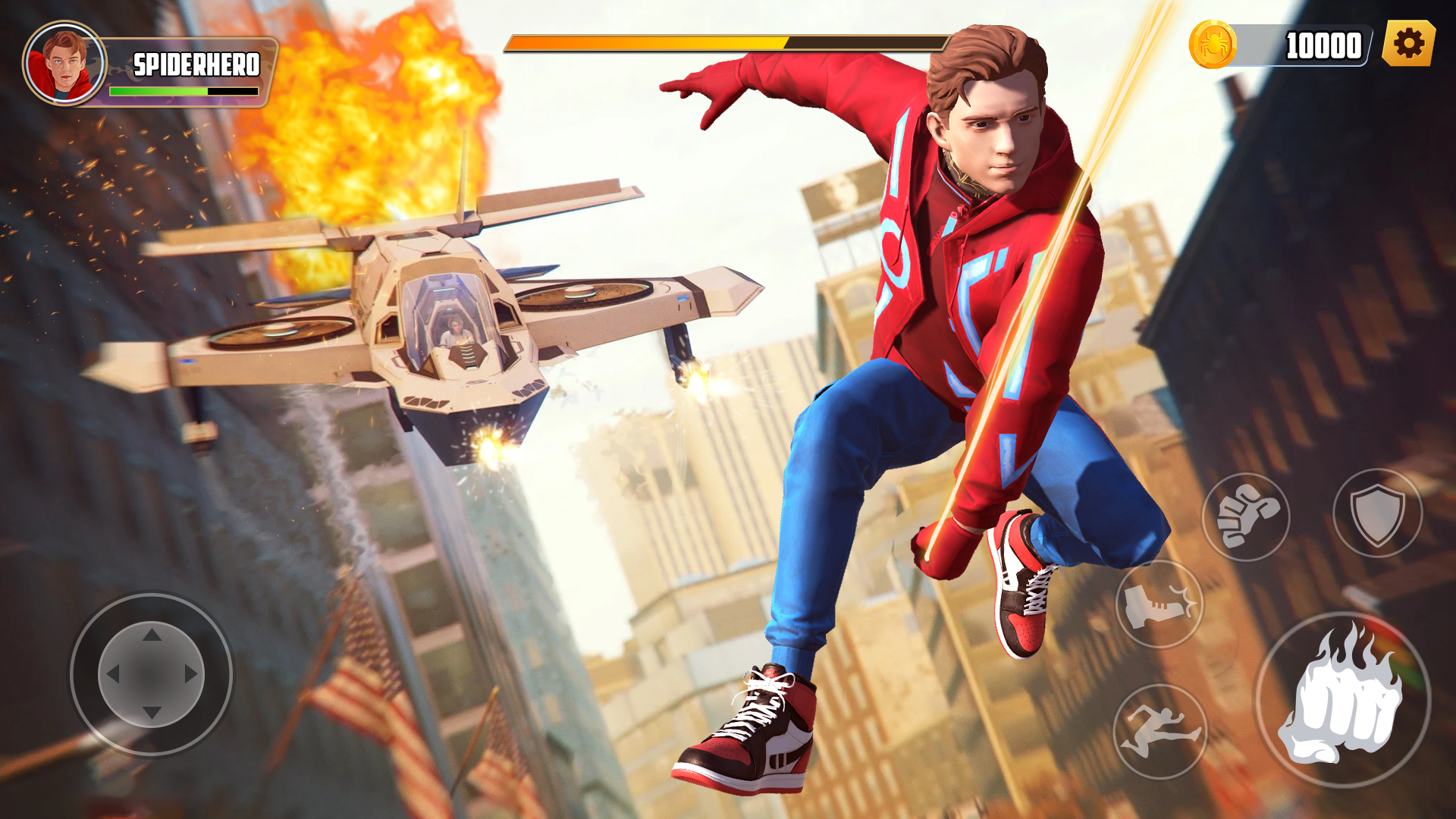 Spider Fighter 3D screenshot game