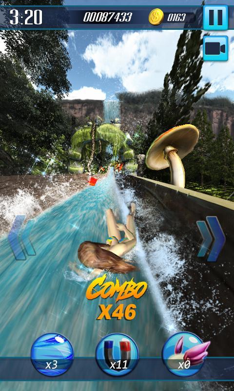 Screenshot of Water Slide 3D