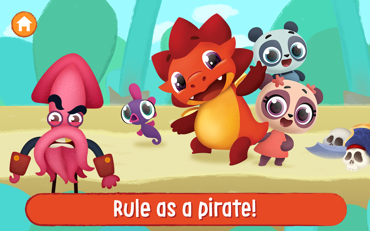 Скриншот игры Tommy The Dragon Magic Worlds: Kids Dinosaur Games