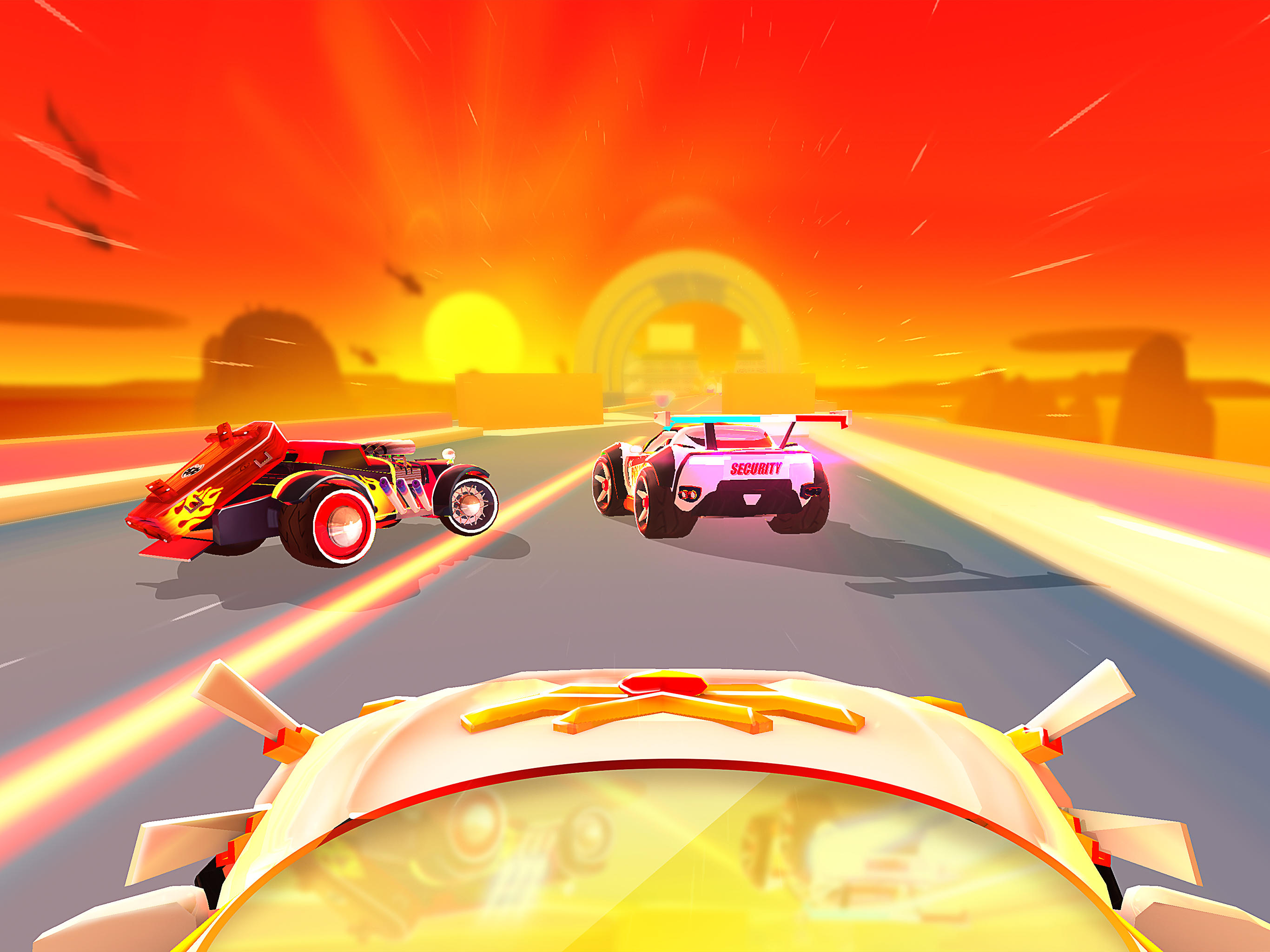 Screenshot of SUP Multiplayer Racing Games