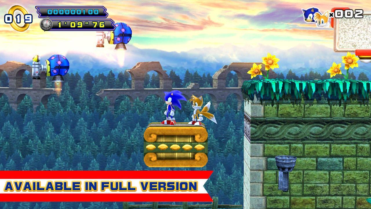Screenshot 1 of Sonic 4 ตอนที่ II LITE 2.7
