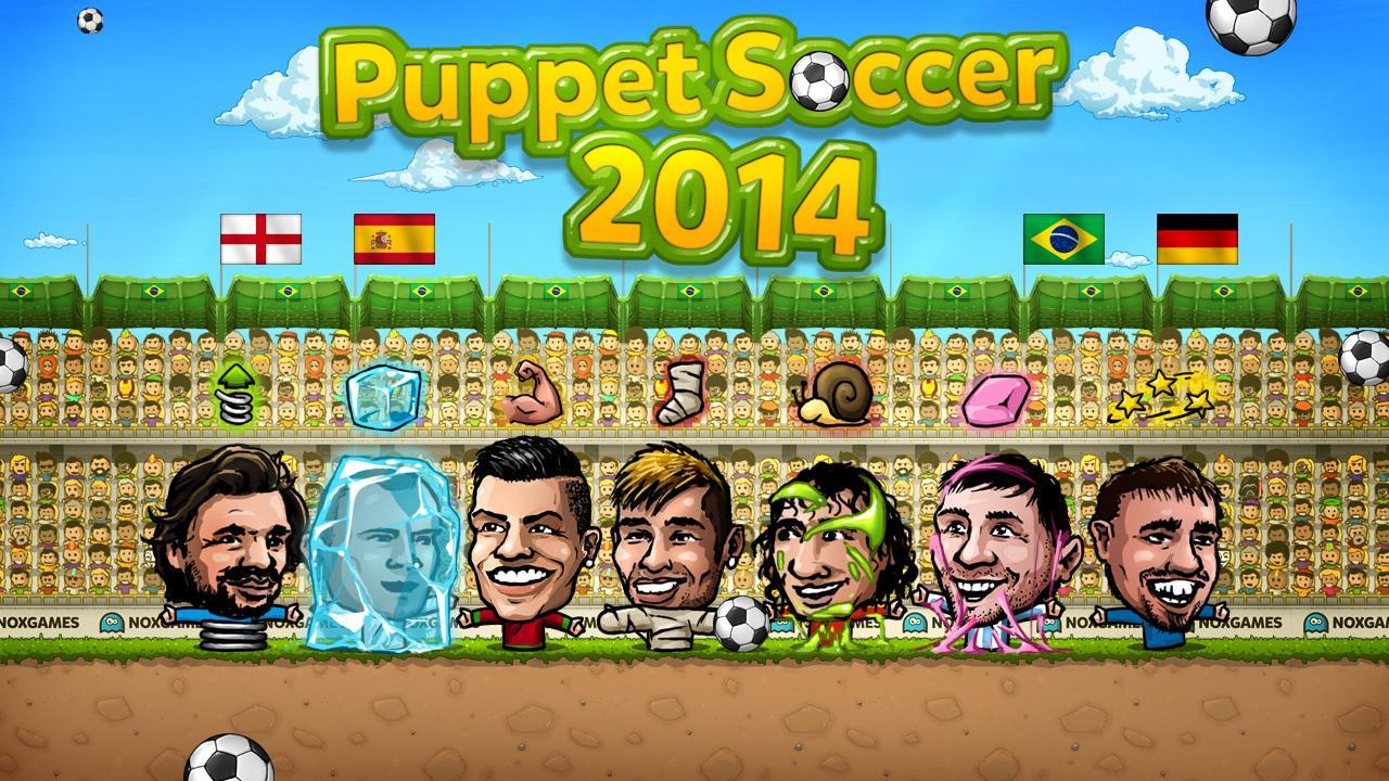Screenshot of Puppet Soccer - Football