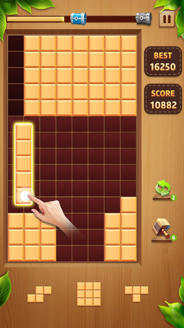 Wood Block Classic screenshot game