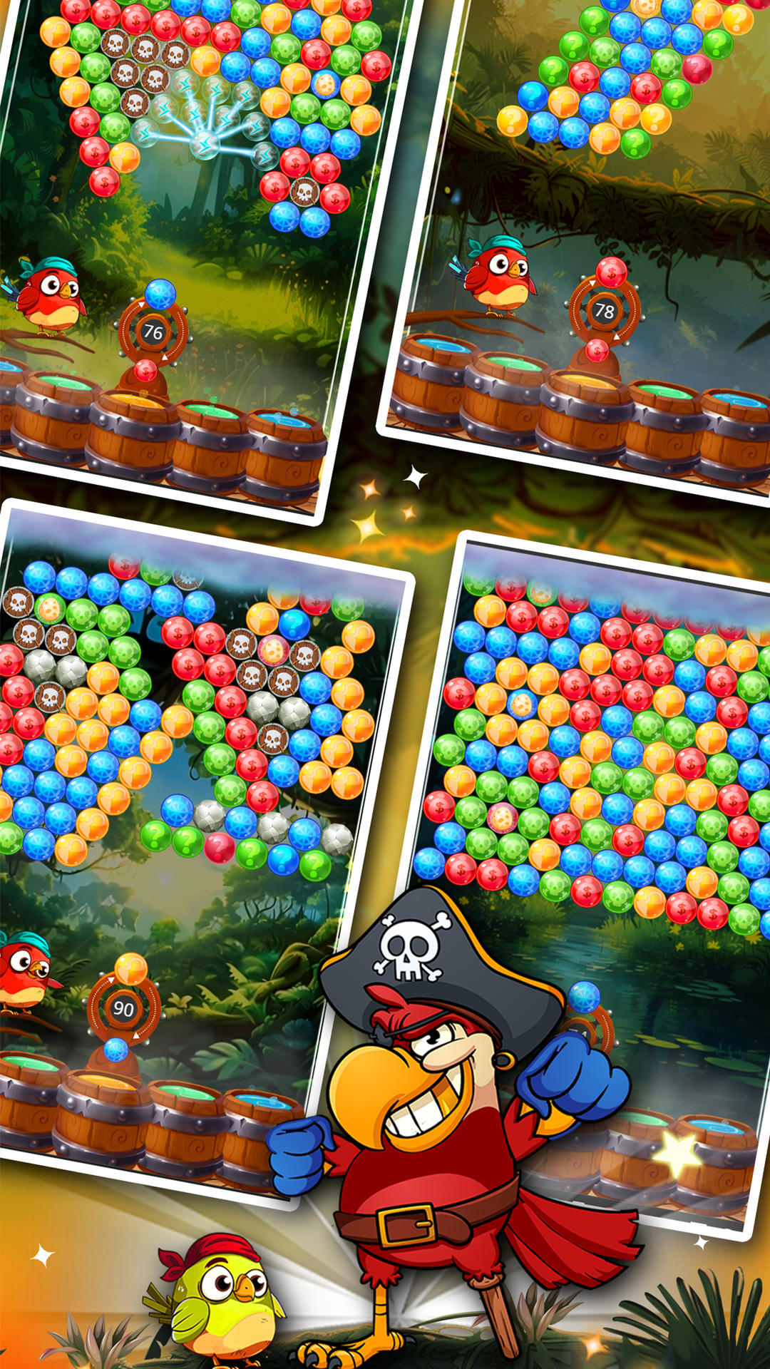 Bubble Shooter Island Quest Game Screenshot