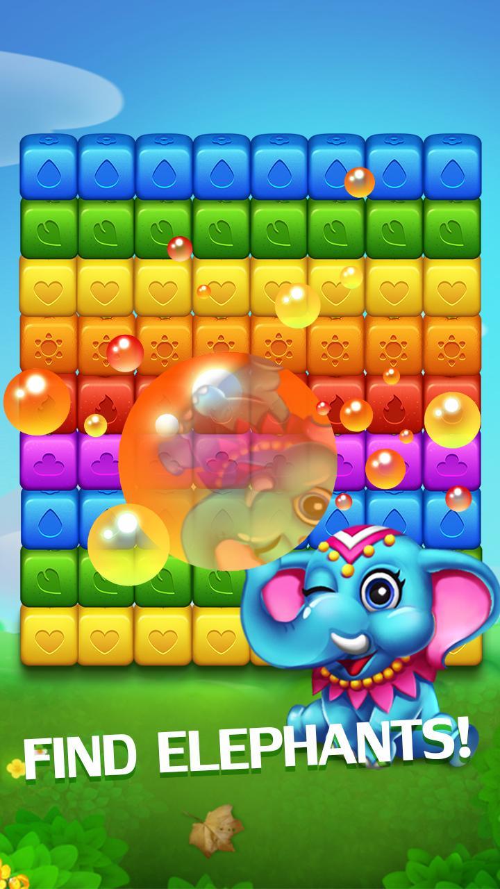 Happy Fruits Bomb - Cube Blast Game Screenshot
