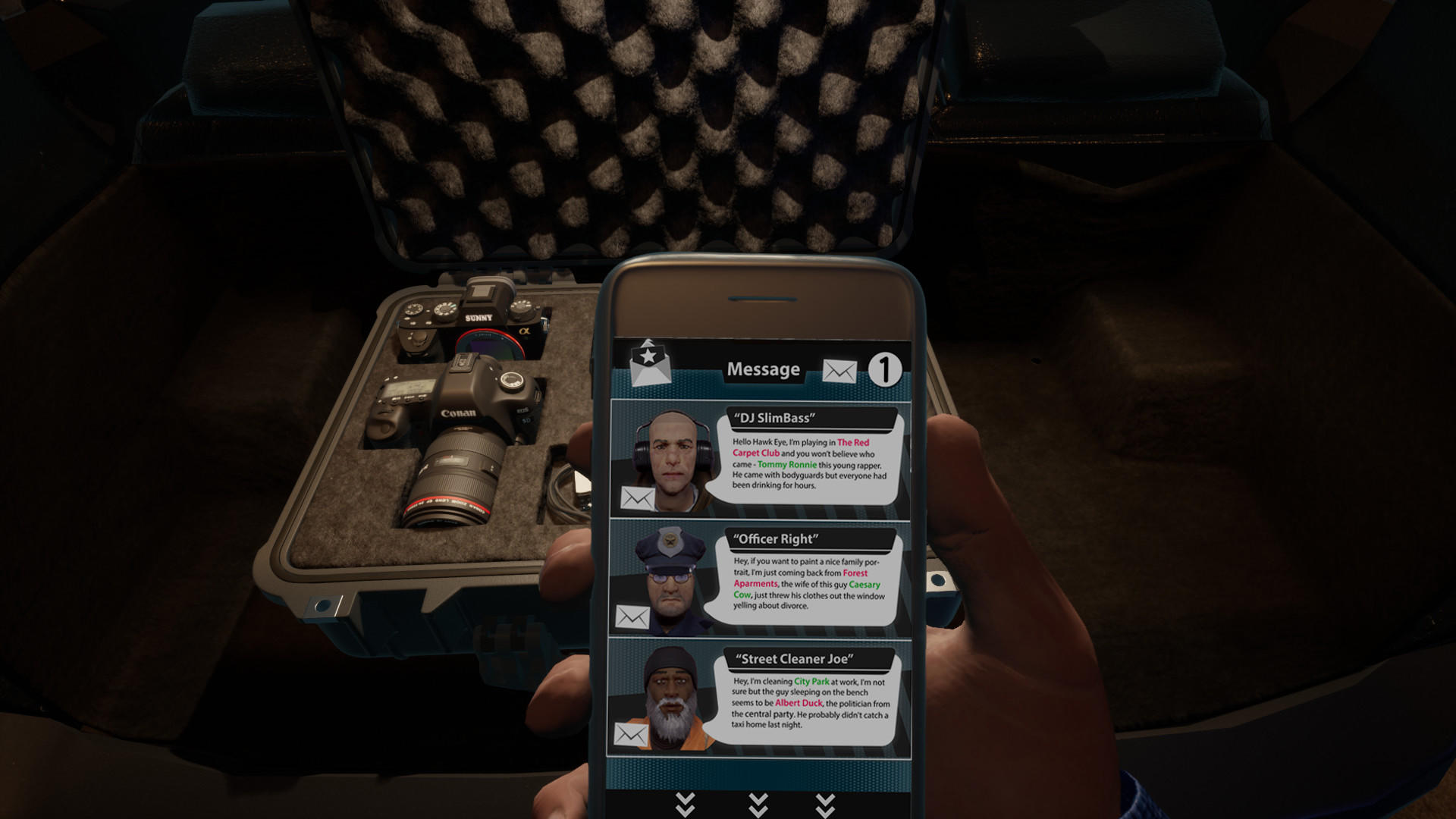 Paparazzi Simulator Game Screenshot