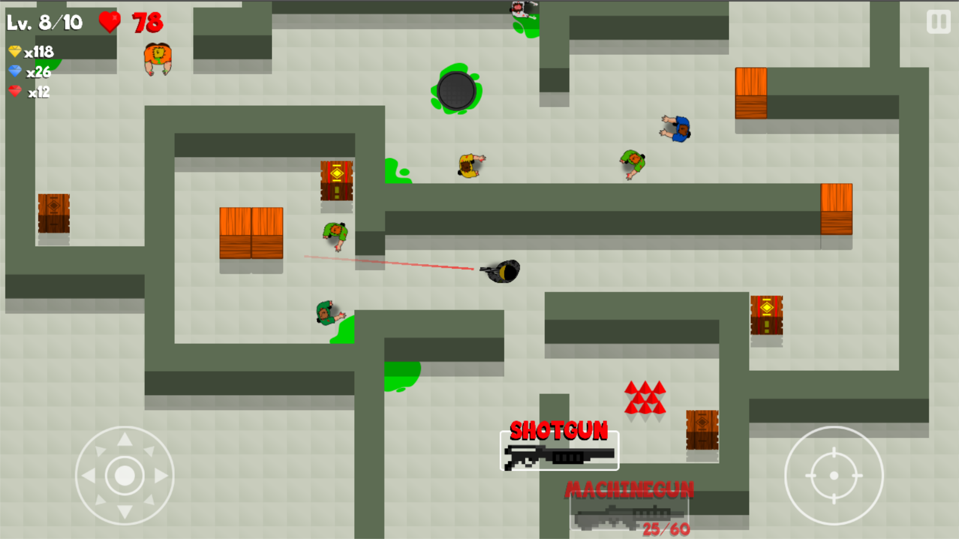 Cuplikan Layar Game Shotgun Zombie Hero