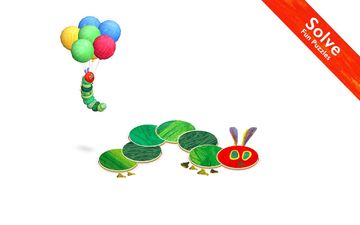 Caterpillar Shapes and Colors Game Screenshot