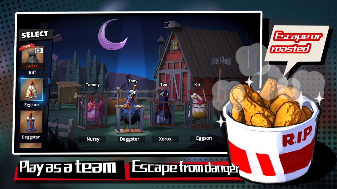 Cluck Night screenshot game