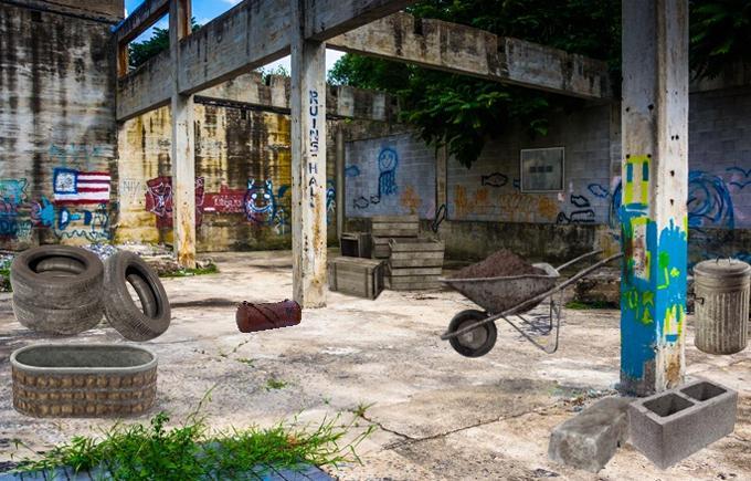 Escape Game Studio -Abandoned Town Game Screenshot