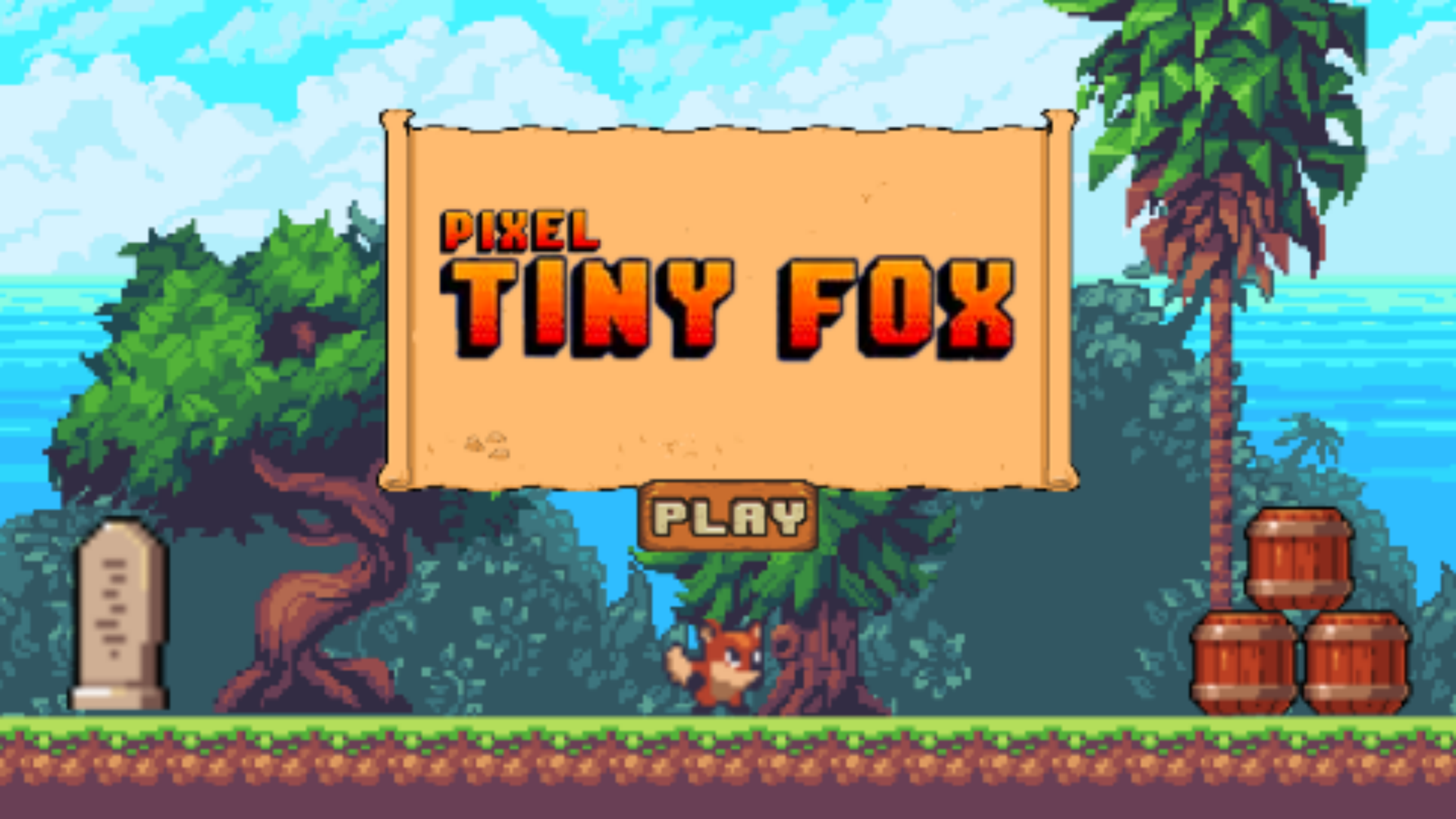 pixel tiny fox ภาพหน้าจอเกม