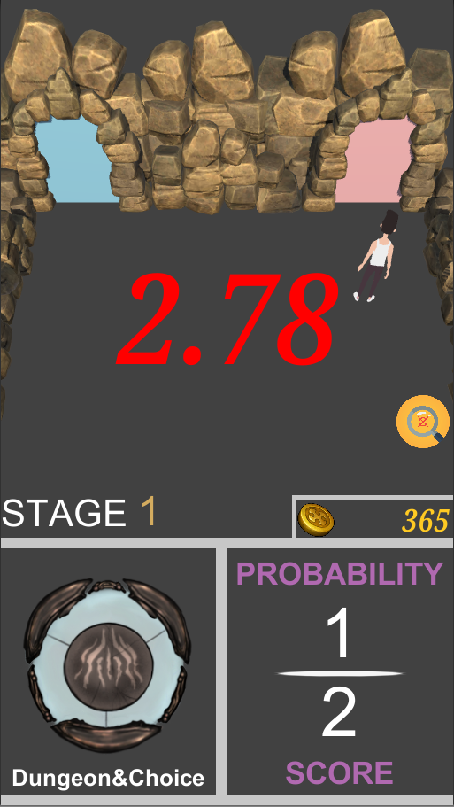 Dungeon Choice Game Screenshot