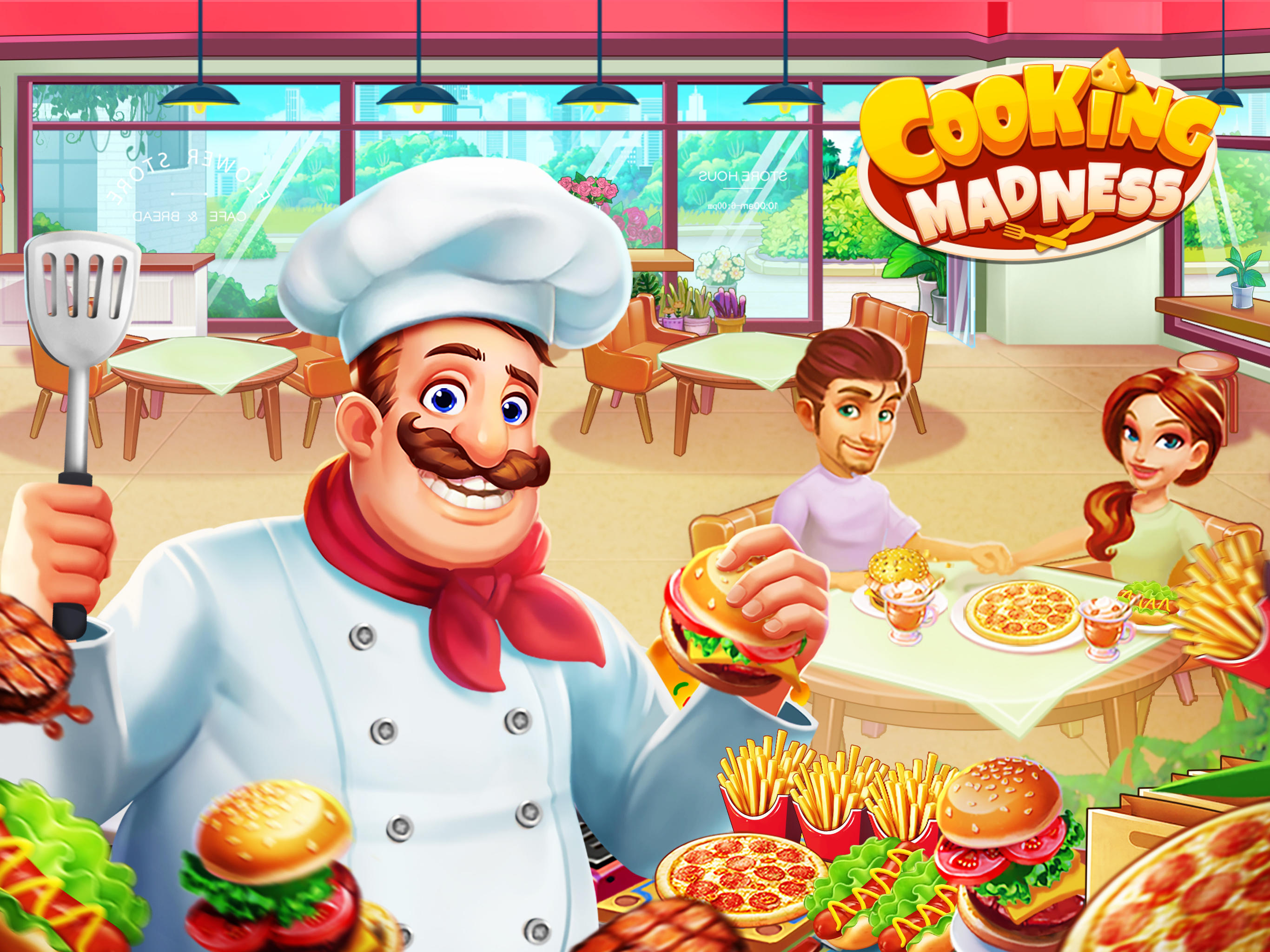 Cooking Madness: A Chef's Game Game Screenshot