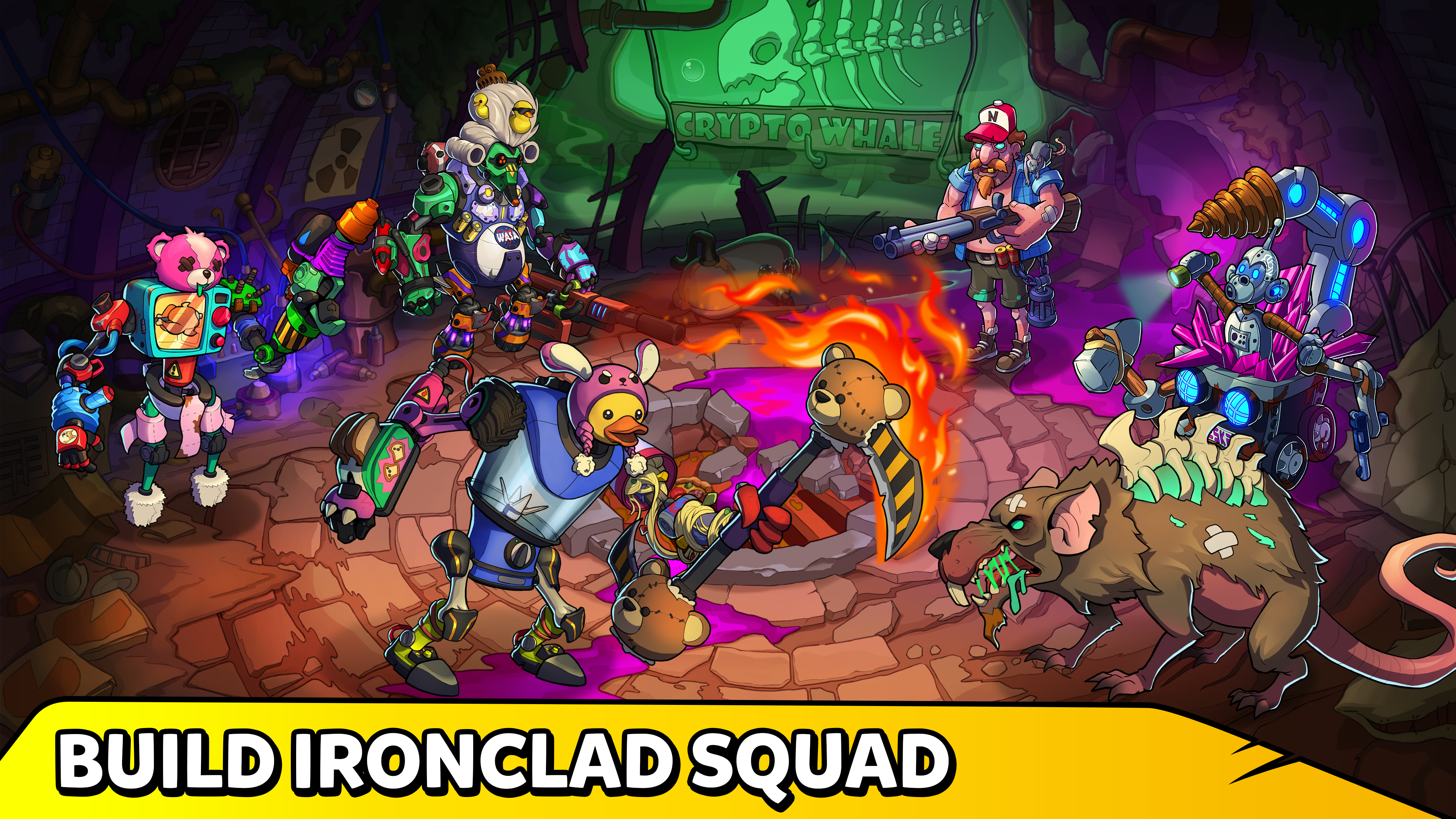 Junkineering: Robot Wars RPG Game Screenshot