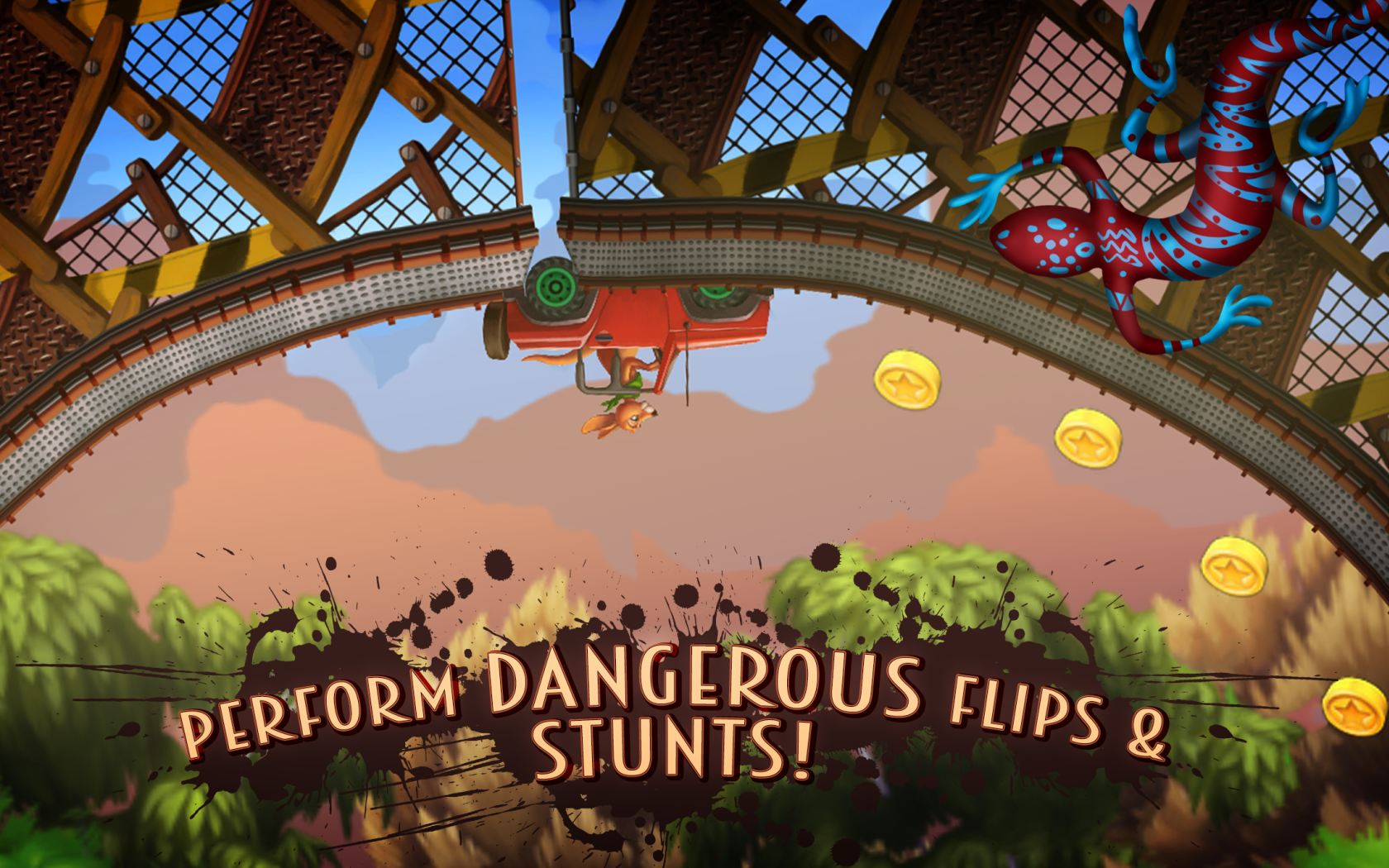 Captura de Tela do Jogo Australian Summer Car Racing For Toddlers