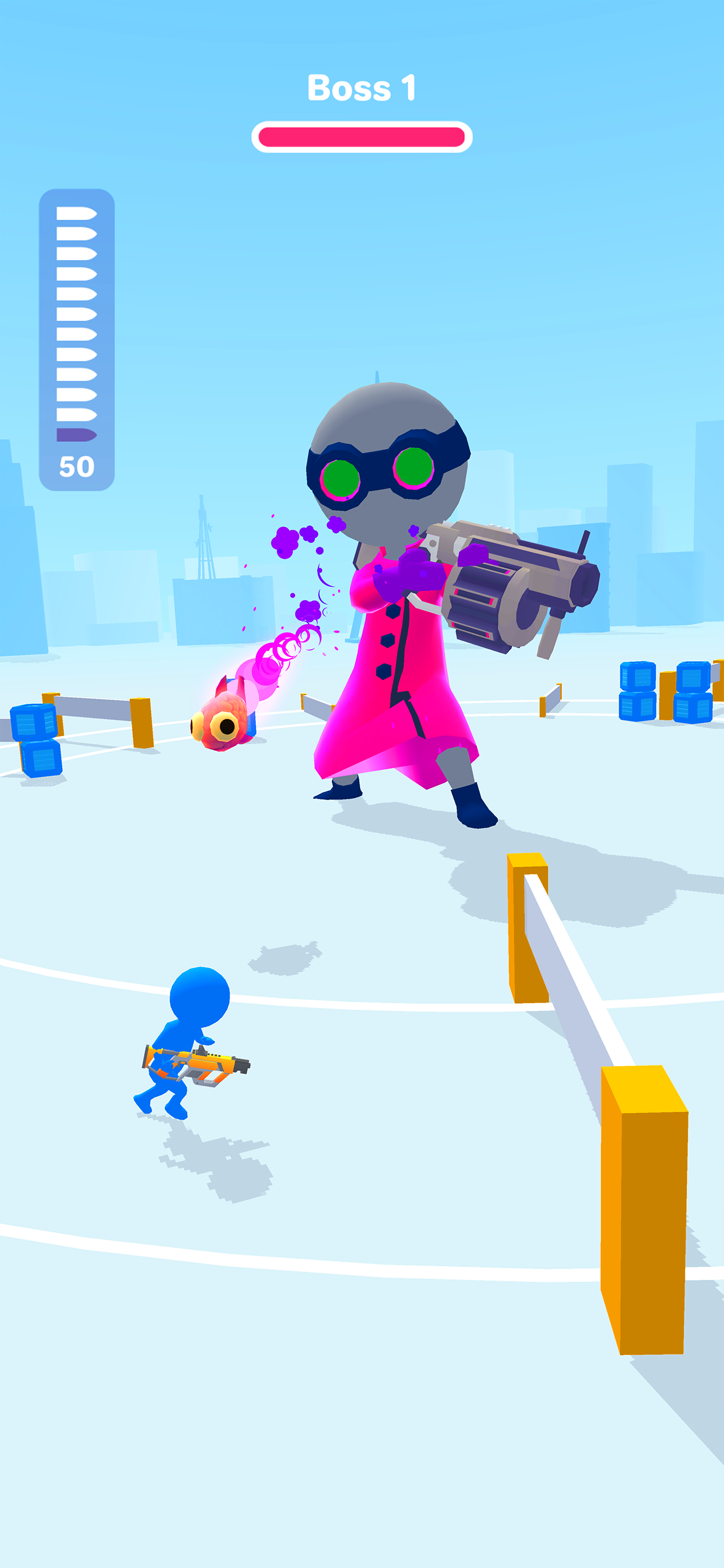 Boss Buster Game Screenshot