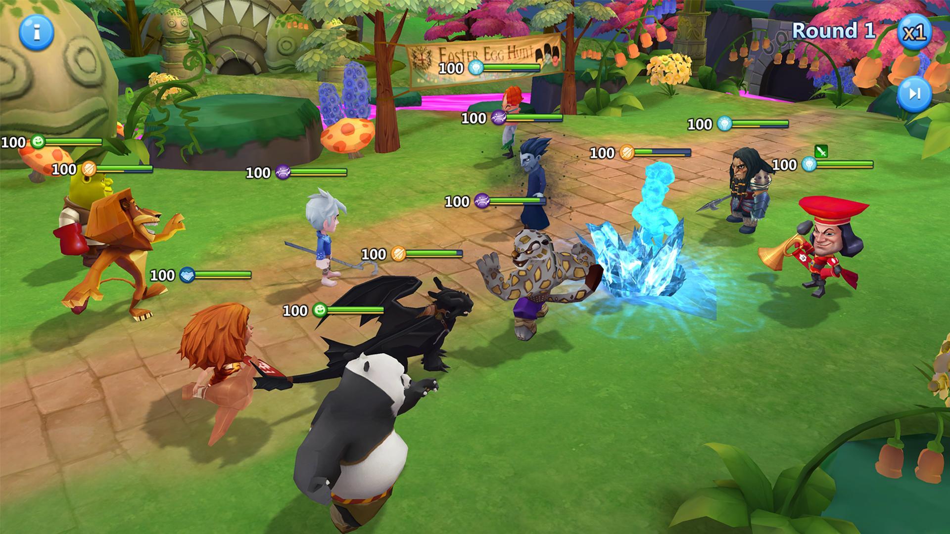 DreamWorks Universe of Legends Game Screenshot
