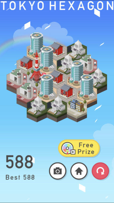 東京ヘキサゴン Game Screenshot