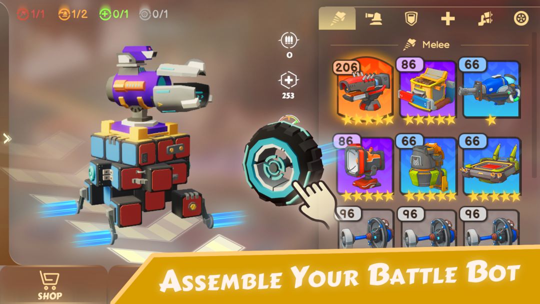 Screenshot of Toy Crash