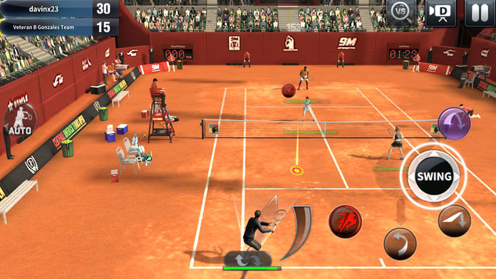 Screenshot of 슈퍼스타 테니스 for Kakao