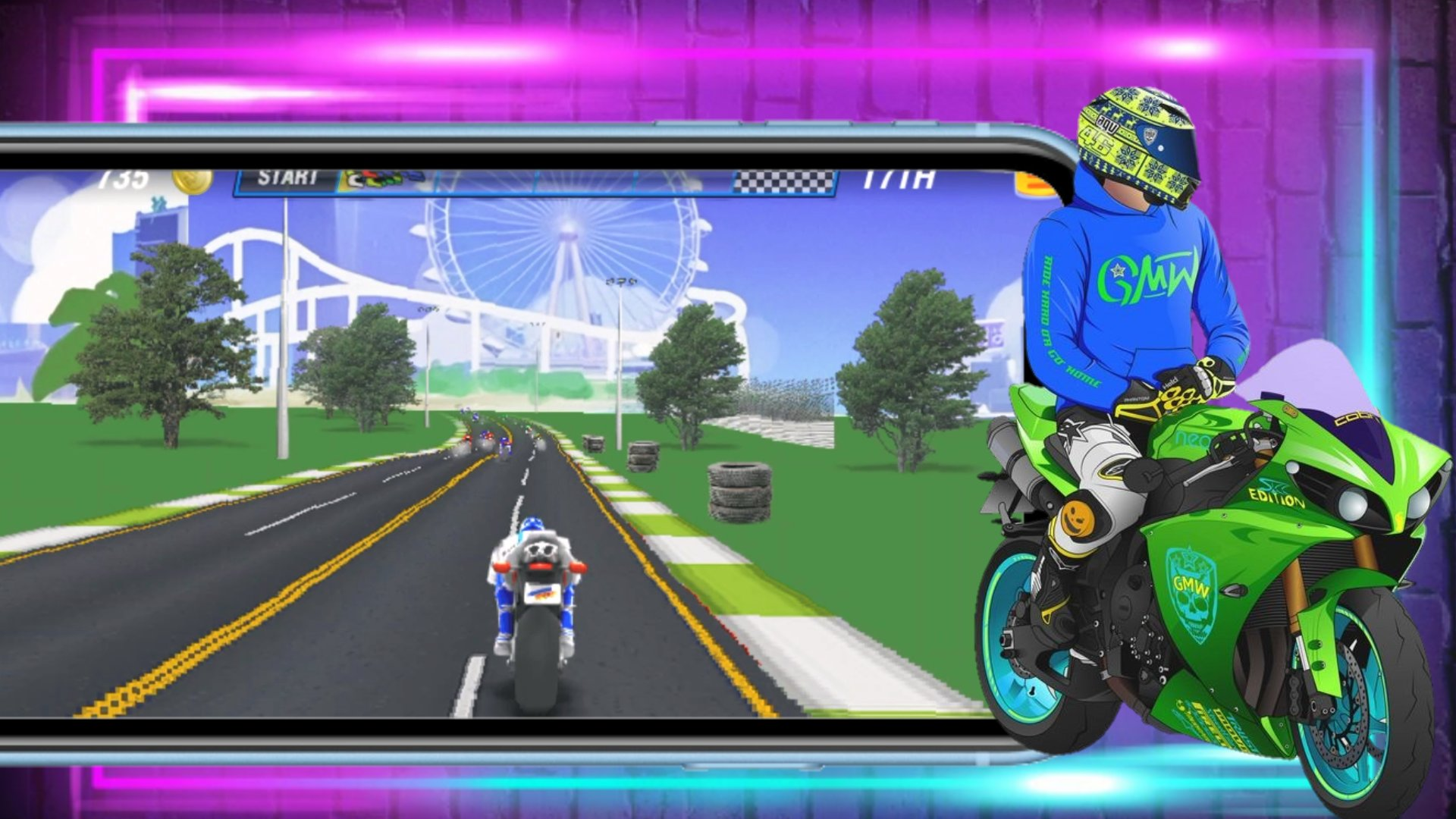 Moto GP Racing 2024: Bike Race遊戲截圖