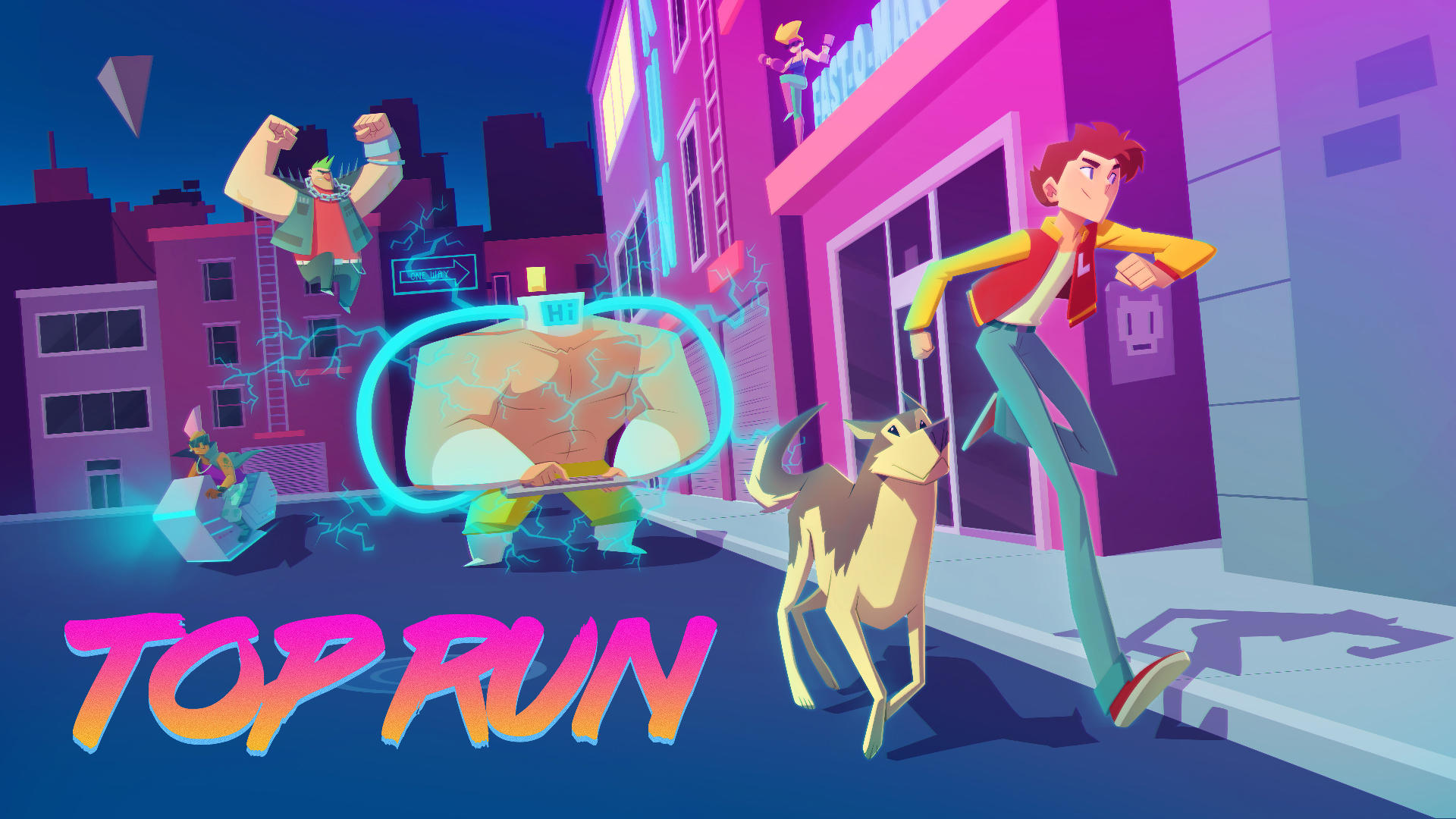 Banner of Top Run: Retro Pixel Adventure 