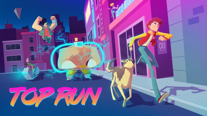 Banner of Top Run: Retro Pixel Adventure 1.4.3