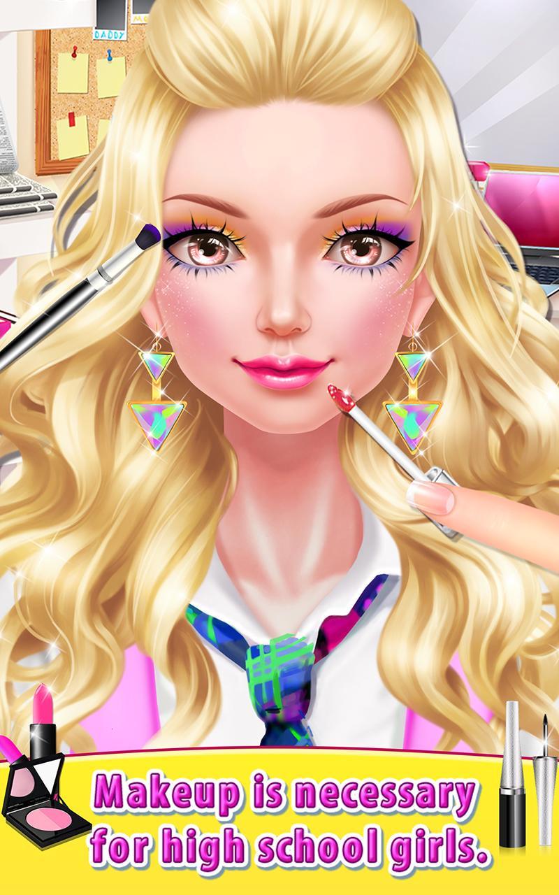 High School Girl - Dress Me Up 게임 스크린샷