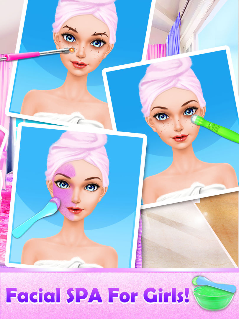 Makeup Games: Salon Makeover 게임 스크린 샷