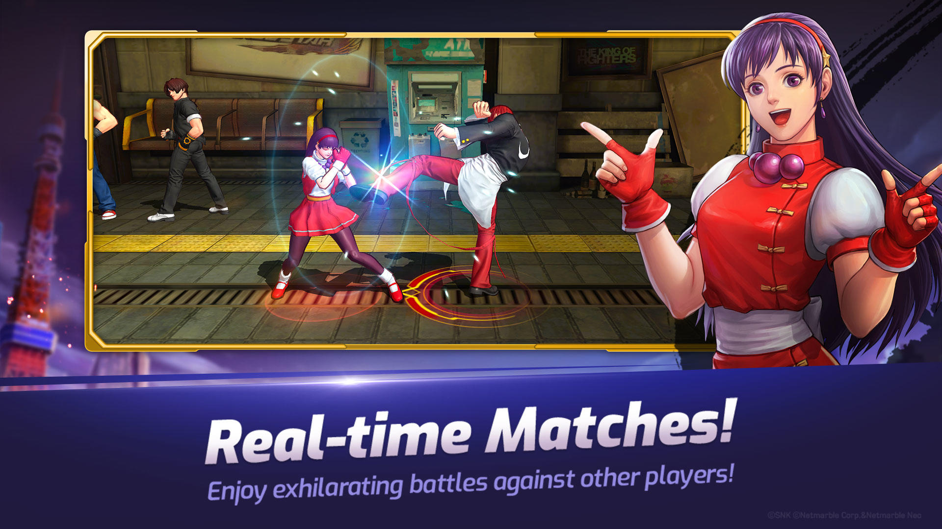The King of Fighters ALLSTAR Game Screenshot