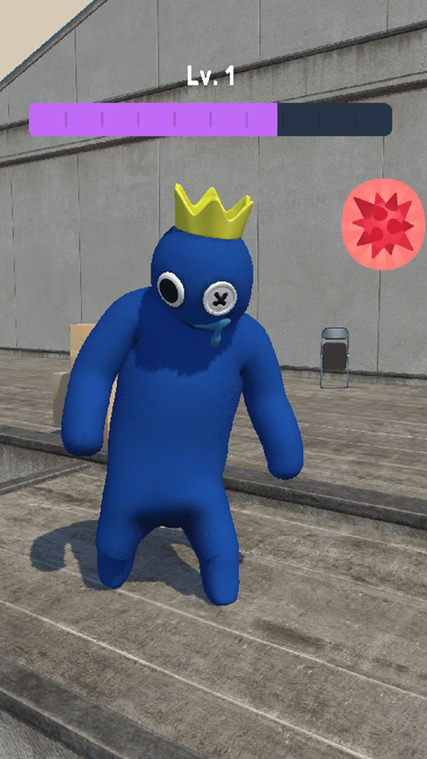 Screenshot of Touch Monster: The Blue