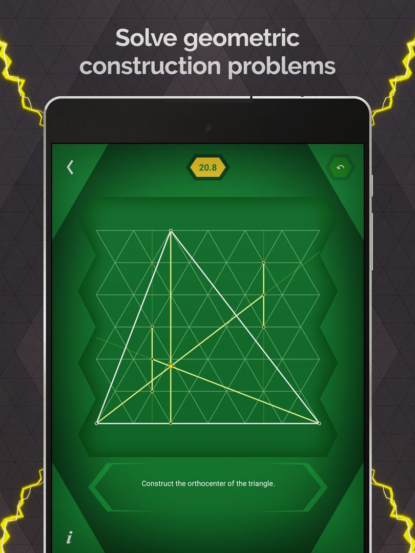 Screenshot of Pythagorea 60°