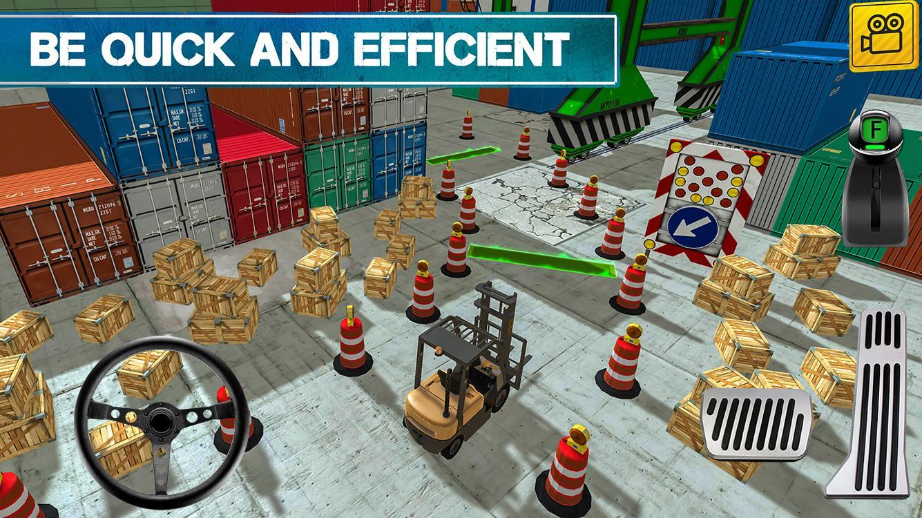 Cuplikan Layar Game Cargo Crew: Port Truck Driver