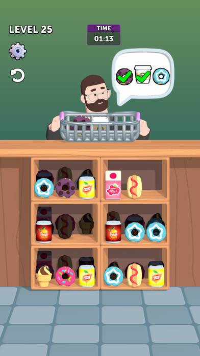 Grocery Grab! Game Screenshot