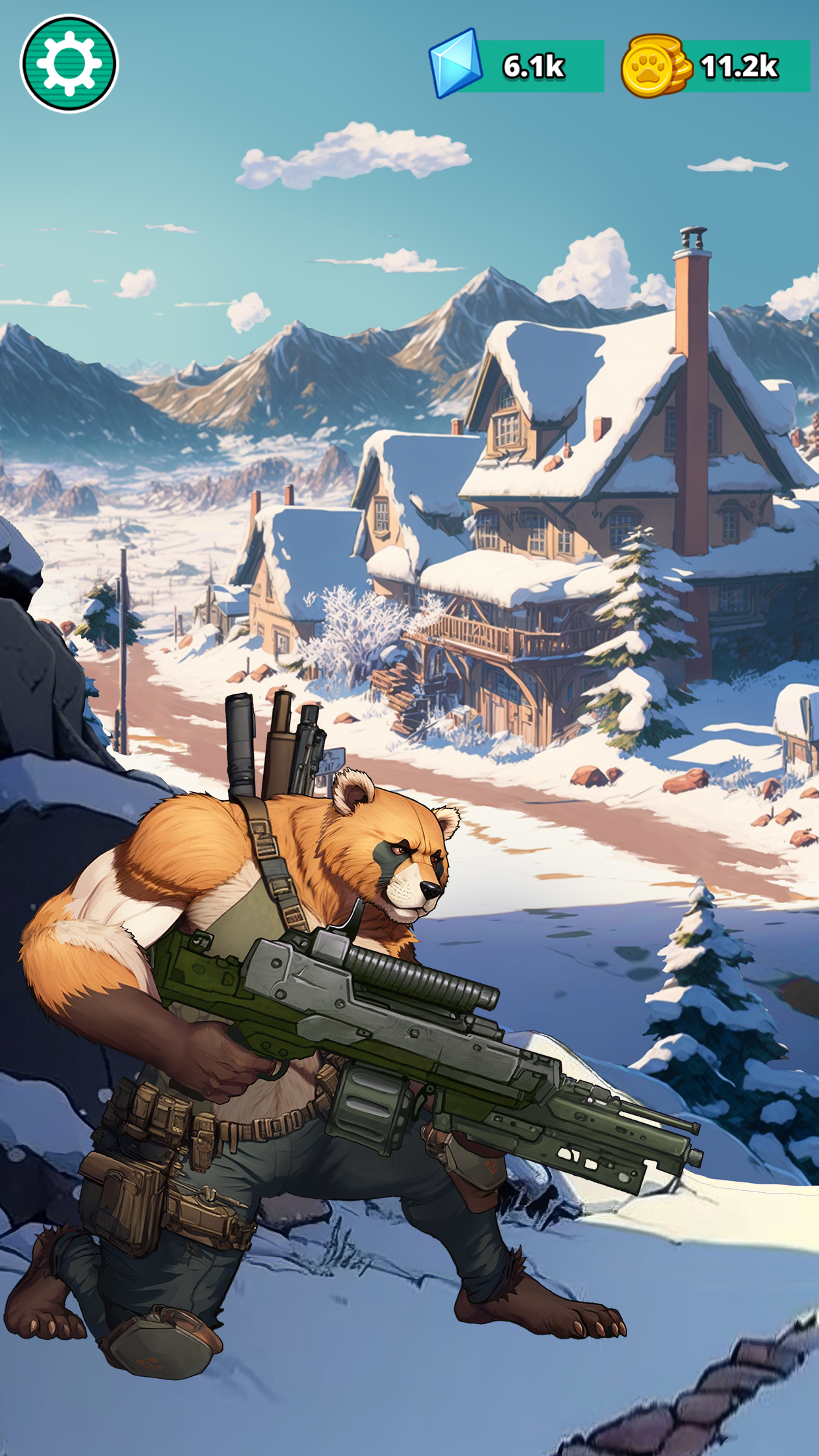 Screenshot of Furry Sniper: Wild Shooting