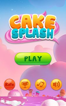 Cake Splash Game Screenshot