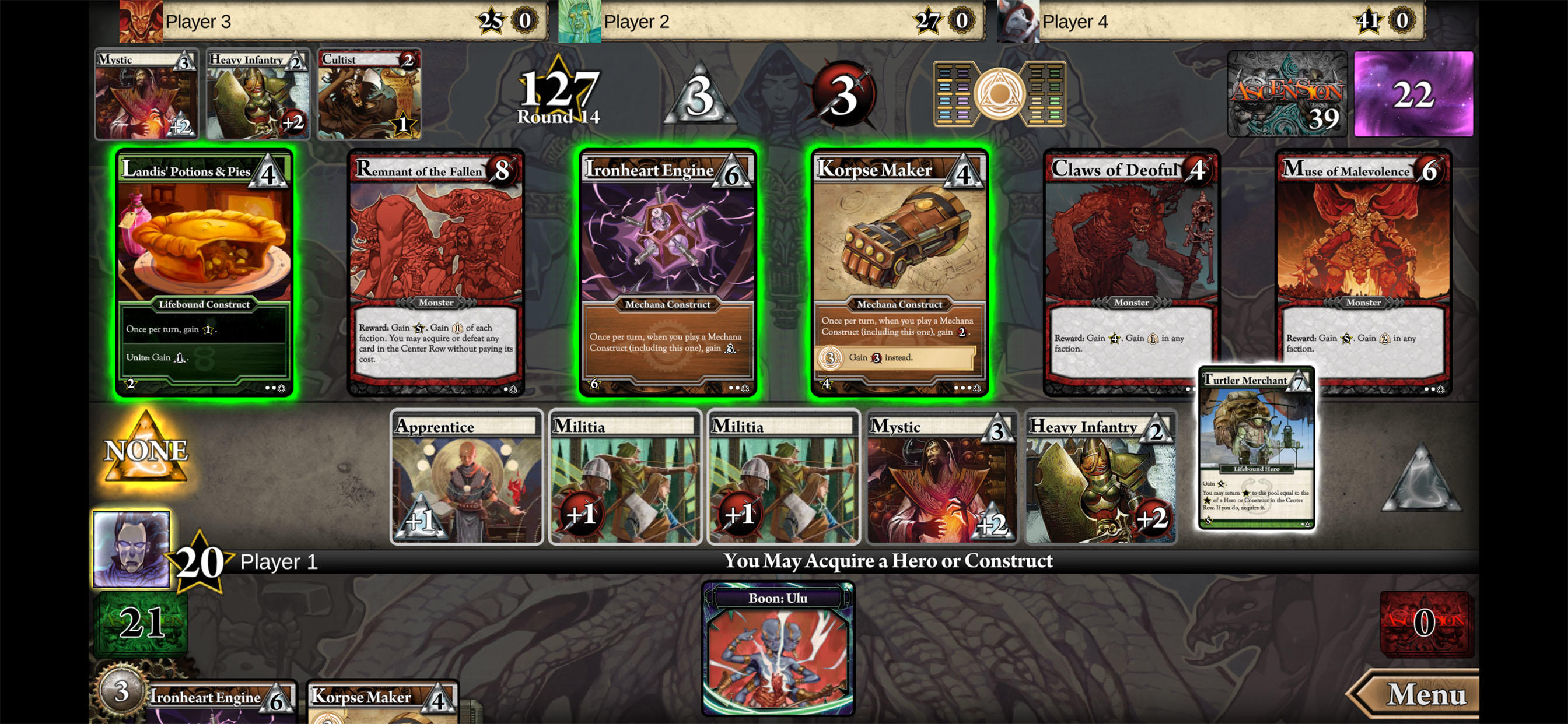 Captura de Tela do Jogo Ascension: Deckbuilding Game