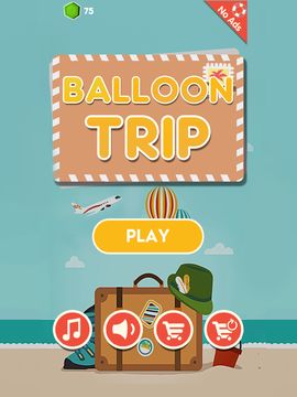 Balloon Trip-Word Diary Game Screenshot