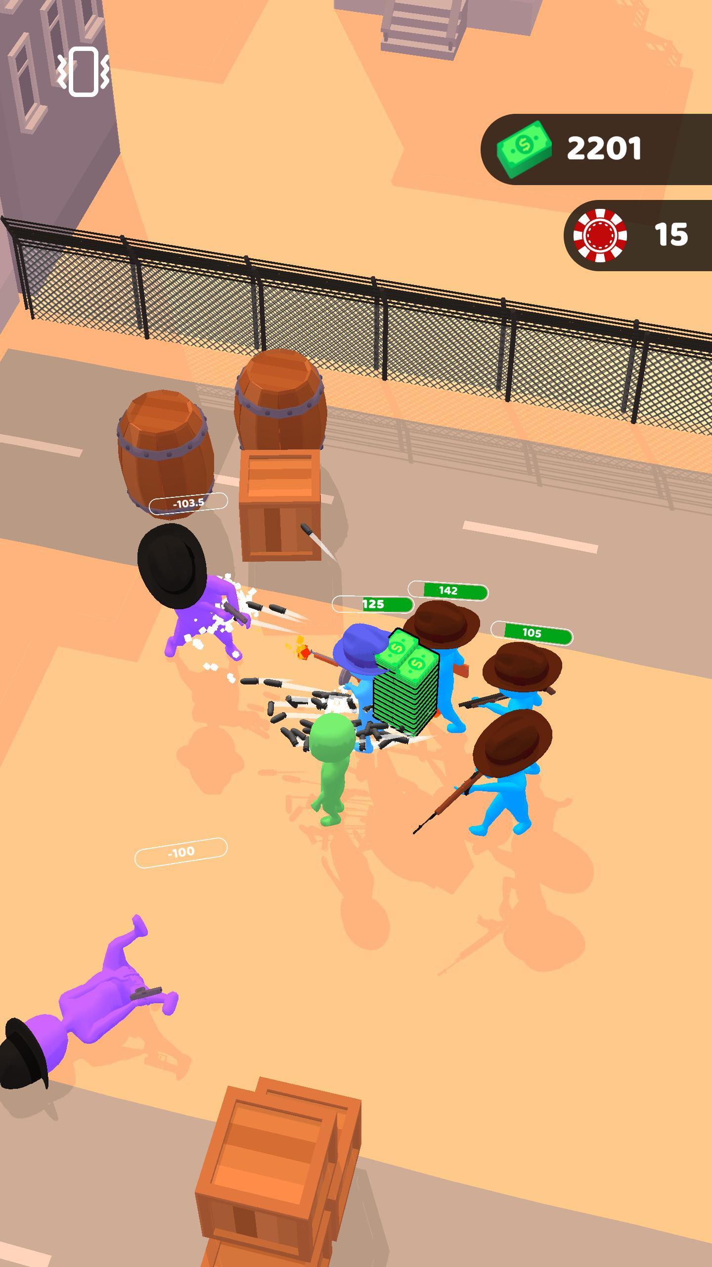 Idle Gangs Game Screenshot