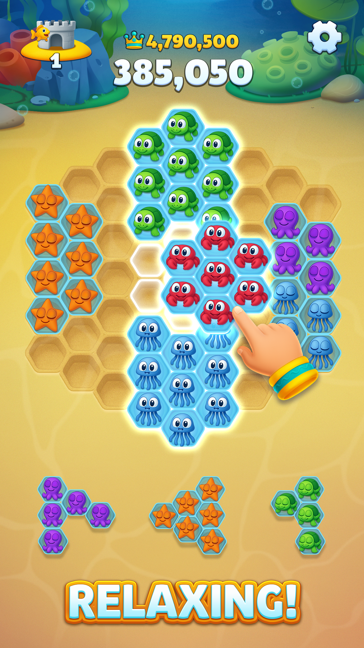 Gold Fish Hexa Blast! for Android/iOS - TapTap