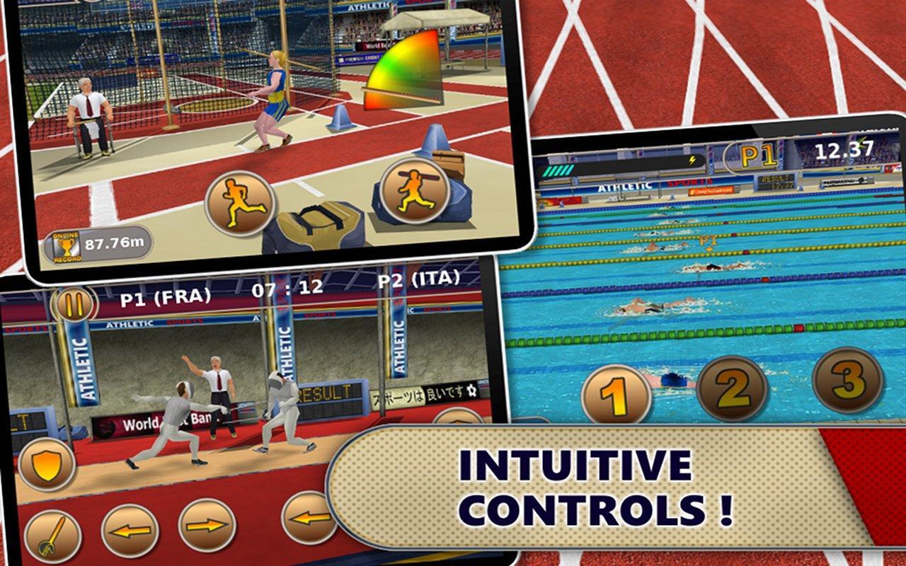 奧運會: Athletics Summer Sports Game Screenshot