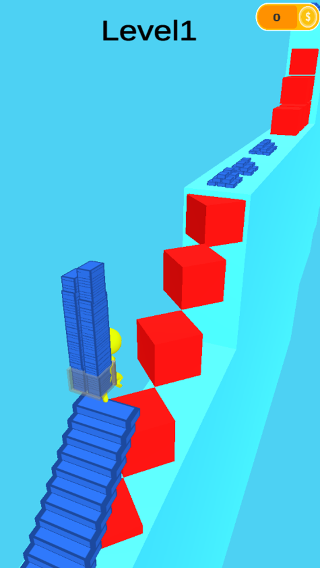 Bridge Race: Build A Bridge Game Screenshot