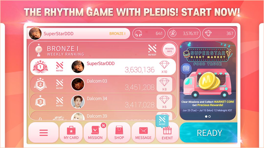 SuperStar PLEDIS screenshot game