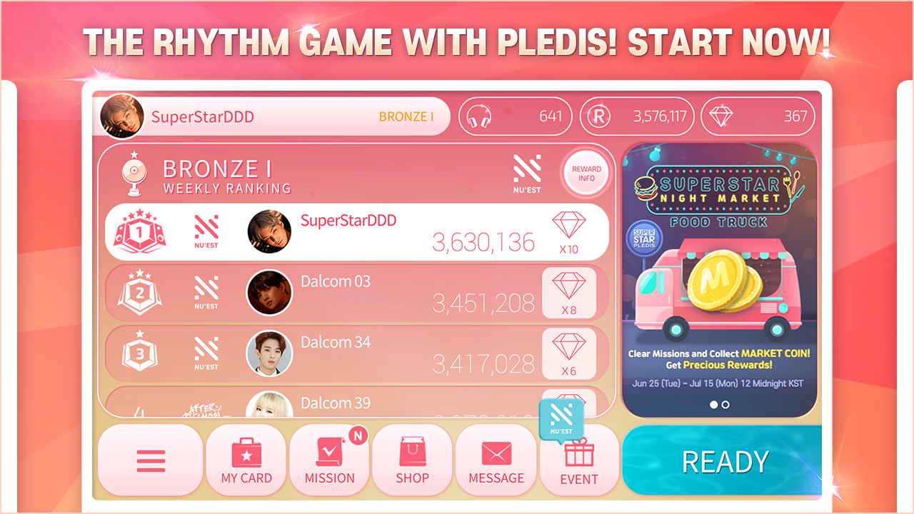 SuperStar PLEDIS Game Screenshot