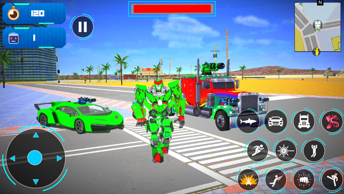 Shark Robot Car Transform Game - Download do APK para Android