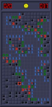 지뢰 찾기 게임 스크린샷