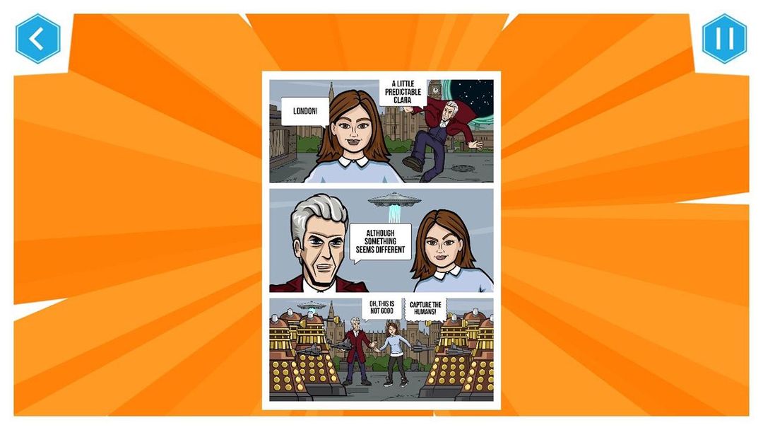 Doctor Who: Comic Creator screenshot game