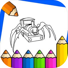 Choo Choo Charles Coloring APK for Android Download